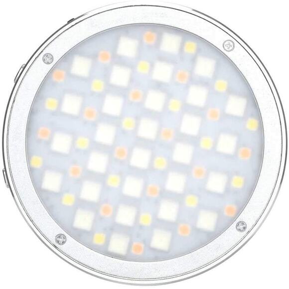 Godox R1 Round RGB Mini Portable LED Color 2500K-8500K 5W Fill Light New - Picture 3 of 6